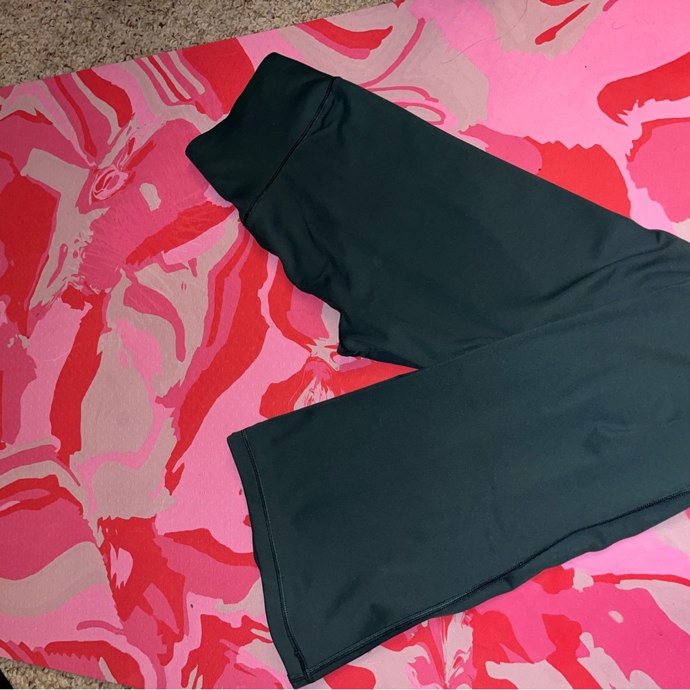 PINK Victoria's Secret Forest Green Leggings